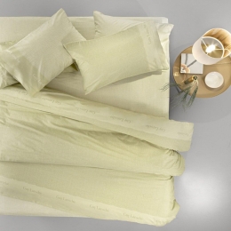 Σεντόνια Novel (Σετ 4τμχ) Lime Guy Laroche Υπέρδιπλο 240x265cm 100% Βαμβακερό Περκάλι