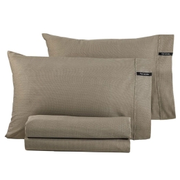 Μαξιλαροθήκες Minimal (Σετ 2τμχ) Wenge Guy Laroche 50Χ70 100% Βαμβακοσατέν