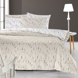 Σεντόνια Eloise (Σετ 4τμχ) Natural Guy Laroche King Size 270x265cm 100% Βαμβακερό Περκάλι