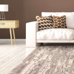 Χαλί Akina 5638/070 Καφέ-Μπεζ Colore Colori 160X160 Round