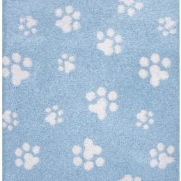Σετ Χαλιά Κρεβατοκάμαρας 3Τμχ. Cocoon 8392/030 Blue-White Colore Colori Πολυέστερ