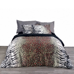 Σεντόνια Zoulou (Σετ 4τμχ) Black-Brown Μakis Tselios Υπέρδιπλο 240x270cm 100% Βαμβακοσατέν
