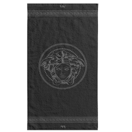 Πετσέτα Θαλάσσης Zeus Grey Makis Tselios Θαλάσσης 90x170cm 100% Βαμβάκι