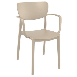 Πολυθρόνα Liza Dove Grey 54X53X82εκ. Siesta 20.0412