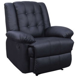 Πολυθρόνα Scarlet Relax Black 90Χ93Χ100εκ. 15.0004 Τεχνόδερμα