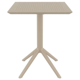 Τραπέζι Πτυσ/νο Sky 60Χ60X74εκ. Dove Grey Siesta 20.0281