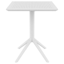 Τραπέζι Πτυσ/νο Sky 60Χ60X74εκ. White Siesta 20.0280