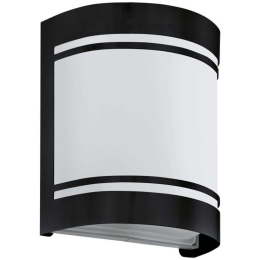 Φωτιστικό Τοίχου - Απλίκα 99565 Cerno E27/1 Black-White Eglo