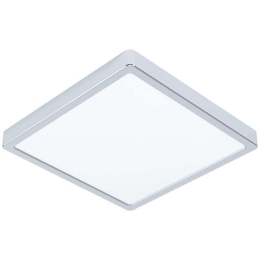 Φωτιστικό Οροφής-Πλαφονιέρα 99269 Fueva Led 285X285 Chrome 3000K Eglo Μέταλλο,Πλαστικό