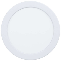 Φωτιστικό Οροφής - Σποτ 99203 Fueva Led Ø166 3000K White Eglo Μέταλλο,Πλαστικό