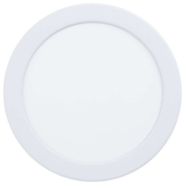 Φωτιστικό Οροφής - Σποτ 99207 Fueva Led Ø166 4000K White Eglo Μέταλλο,Πλαστικό