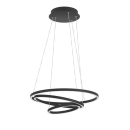 Φωτιστικό Οροφής Lobinero-Z 900479 110x58cm Dimmable Led 43,2W 6000lm Black Eglo