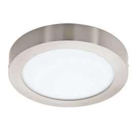Φωτιστικό Οροφής-Πλαφονιέρα Fueva-Z 900114 21x2,8cm Dimmable Led 16,5W Satin Nickel Eglo Ατσάλι,Πλαστικό
