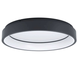 Φωτιστικό Οροφής-Πλαφονιέρα Marghera-Z 900067 60x11cm Dimmable 4xLed 6,5W Black Eglo