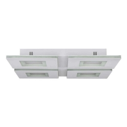 Φωτιστικό Οροφής-Πλαφονιέρα Padrogiano-Z 900481 45x45x5cm Dimmable Led 26,2W 3800lm White Eglo