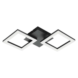 Φωτιστικό Οροφής-Πλαφονιέρα Paranday-Z 900315 47x22,5x6cm Dimmable Led 15,5W Black Eglo