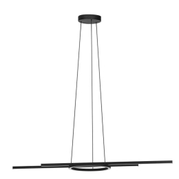 Φωτιστικό Οροφής-Ράγα Zillerio-Z 900398 116x30x110cm Dimmable Led 42,5W 5300lm Black Eglo
