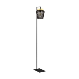Φωτιστικό Δαπέδου Escandidos 99809 31x22x170cm 1xE27 40W Black-Gold Eglo