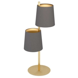 Φωτιστικό Επιτραπέζιο Almeida-2 99611 26x60,5cm 2xE27 40W Cappuccino-Gold Eglo