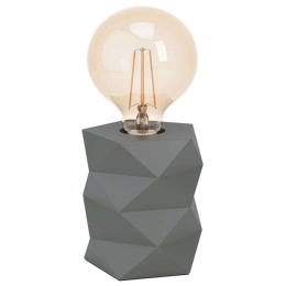 Φωτιστικό Επιτραπέζιο Swarby 98859 10x12cm 1xE27 60W Grey Eglo