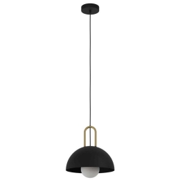 Φωτιστικό Οροφής Calmanera 99693 32,5x110cm 1xE27 40W Black-Gold Eglo