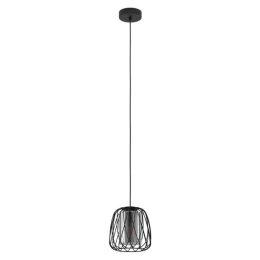 Φωτιστικό Οροφής Floresta 99705 19,5x110cm 1xE27 40W Black Eglo