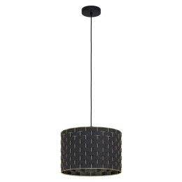 Φωτιστικό Οροφής Marasales 99524 38x110cm 1xE27 40W Black-Gold Eglo