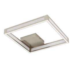 Φωτιστικό Οροφής-Πλαφονιέρα Altaflor 99784 31,5x31,5x7cm 4xLed 2,8W Nickel-White Eglo