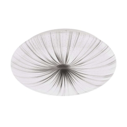Φωτιστικό Οροφής-Πλαφονιέρα Nieves 99699 31x6cm Led 10W White-Silver Eglo