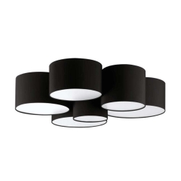 Φωτιστικό Οροφής-Πλαφονιέρα Pastore-2 99509 99x28,5cm 6xE27 40W Black Eglo