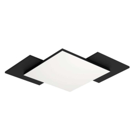 Φωτιστικό Οροφής-Πλαφονιέρα Tamuria 99656 43,5x43,5x7cm Led 21W Black-White Eglo
