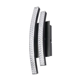 Φωτιστικό Τοίχου-Απλίκα Lejias 99803 9x28,5cm Led 8W Black Eglo
