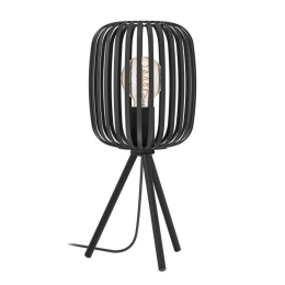 Φωτιστικό Επιτραπέζιο Romazzina 900519 20x43,5cm 1xE27 40W Black Eglo