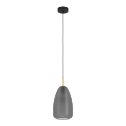 Φωτιστικό Οροφής Alobrase 900506 20x110cm 1xE27 40W Grey Eglo