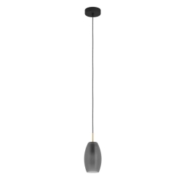 Φωτιστικό Οροφής Alobrase 900507 12x110cm 1xE27 40W Grey Eglo