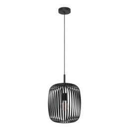 Φωτιστικό Οροφής Romazzina 900494 32,5x110cm 1xE27 40W Black Eglo