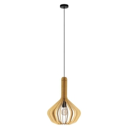 Φωτιστικό Οροφής Velasco 900152 38x110cm 1xE27 40W Natural Eglo