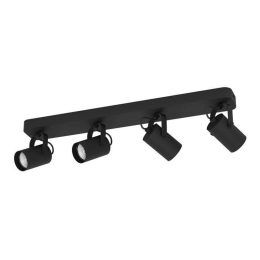 Φωτιστικό Οροφής Σποτ Sorego 900333 58x10x12cm 4xGU10 3W Black Eglo