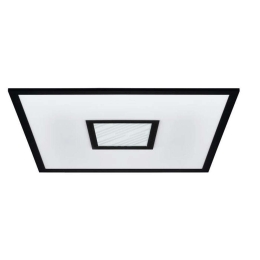 Φωτιστικό Οροφής-Πλαφονιέρα Bordonara 900571 45x45cm Led 21,5W Black-White Eglo