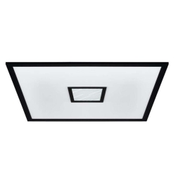 Φωτιστικό Οροφής-Πλαφονιέρα Bordonara 900572 59,5x59,5cm Led 36W Black-White Eglo
