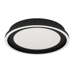 Φωτιστικό Οροφής-Πλαφονιέρα Calagrano 900601 38x6cm Led 11,5W Black-White Eglo