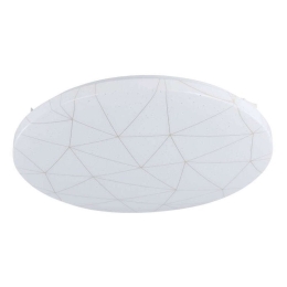Φωτιστικό Οροφής-Πλαφονιέρα Rende 900612 38x6cm Led 19,5W White-Gold Eglo