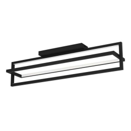 Φωτιστικό Οροφής-Πλαφονιέρα Siberia 900465 78x16x23,5cm Led 34W Black Eglo