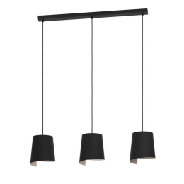 Φωτιστικό Οροφής-Ράγα Bolivia 900426 88x18x110cm 3xE27 40W Black Eglo
