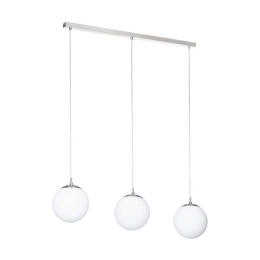 Φωτιστικό Οροφής-Ράγα Rondo 900395 96x20x110cm 3xE27 40W White Eglo