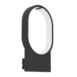 Φωτιστικό Τοίχου-Απλίκα Codriales 900632 18x6,5x32cm Led 10,8W Black-White Eglo