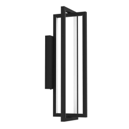 Φωτιστικό Τοίχου-Απλίκα Siberia 900467 16x19x30cm Led 15,5W Black Eglo