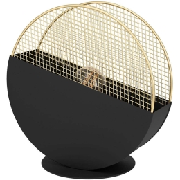 Φωτιστικό Επιτραπέζιο Mumbles 43813 28x9x28,5cm 1xΕ27 40W Black-Gold Eglo Ατσάλι