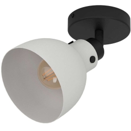 Φωτιστικό Τοίχου - Απλίκα Matlock 43827 24,5x14,5x22,5cm 1xΕ27 40W Grey-Black Eglo Ατσάλι