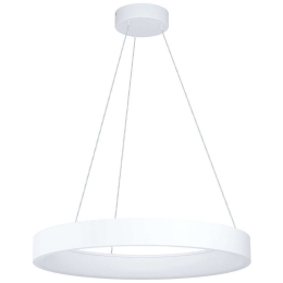 Φωτιστικό Οροφής Campo Rosso 39688 Φ60x110cm Dim Led 4400lm 34W 3000K White Eglo Ατσάλι,Πλαστικό